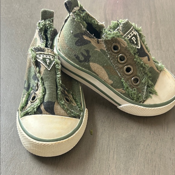 The Children's Place Other - The Children's Place Green Camo Sneakers